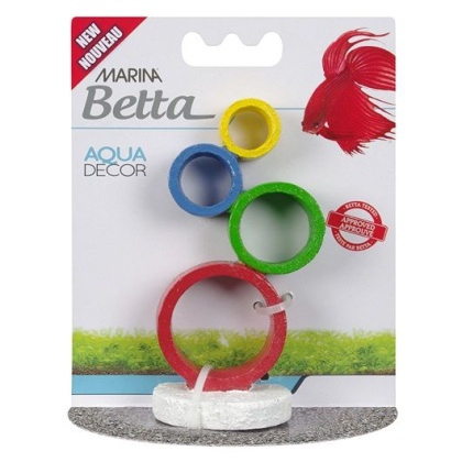 Marina Betta Aqua Decor - Circus Rings - 1 count