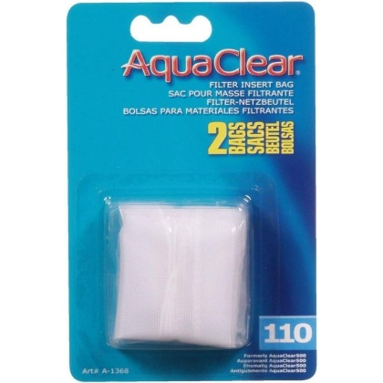 AquaClear Filter Insert Nylon Media Bag - 110 gallon - 2 count