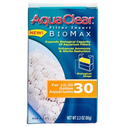 Aquaclear Bio Max Filter Insert - Bio Max 30 (Fits AquaClear 30 & 150)