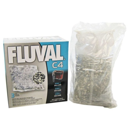 Fluval Zeo-Carb Filter Bags - For C4 Power Filter (3 Pack)