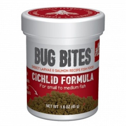 Fluval Bug Bites Cichlid Formula Granules - 1.6 oz (45 g)