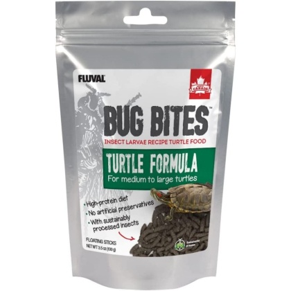 Fluval Bug Bites Turtle Formula Floating Sticks - 3.5 oz