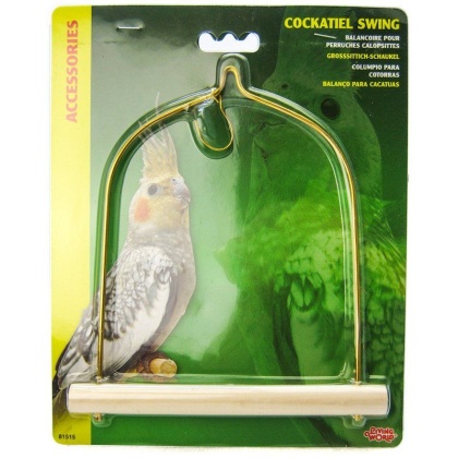 Living World Cockatiel Wood Swing - 5.5