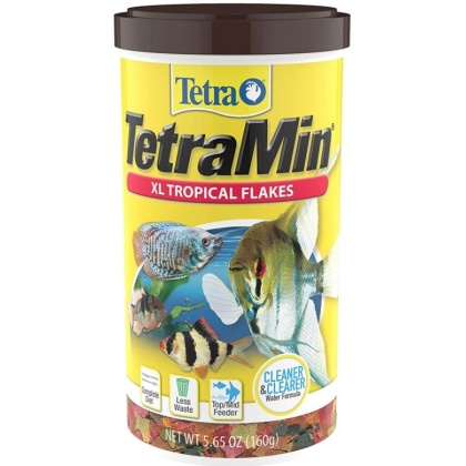 Tetra Large TetraMin Tropical Flakes Fish Food - 5.65 oz