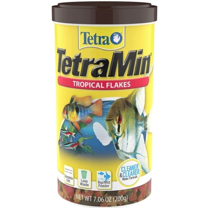 Tetra TetraMin Tropical Flakes Fish Food - 7.06 oz