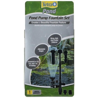 Tetra Pond Fountain Set for Water Garden Pumps - Large (3 Fountain Heads)