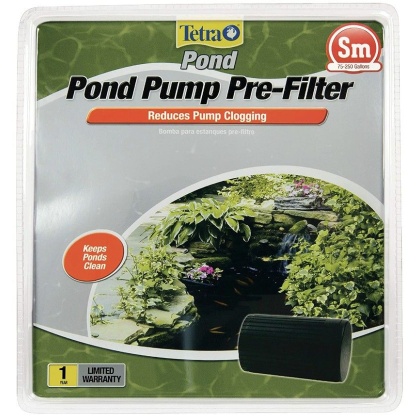 Tetra Pond Cylinder Pre-Pump Filter - 50-2000 Gallons (325-1900 GPH)