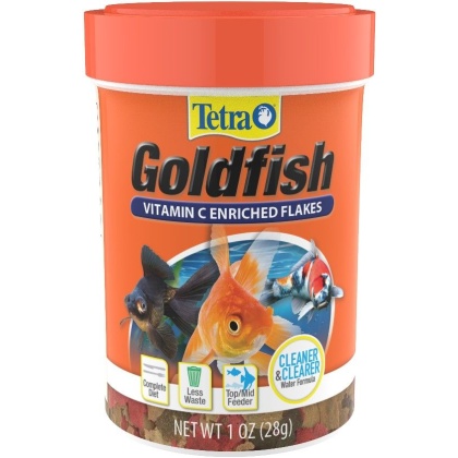 Tetra Goldfish Vitamin C Enriched Flakes - 1 oz