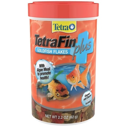 Tetra TetraFin Plus Goldfish Flakes Fish Food - 2.2 oz