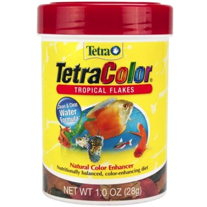Tetra Tetra Tropical Color Flakes - 1 oz