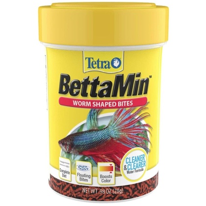 Tetra Betta Worm Shaped Bites - 0.98 oz