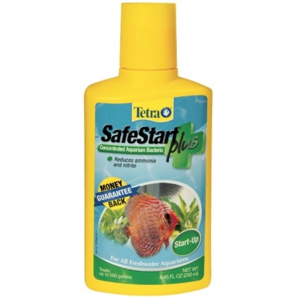 Tetra SafeStart Aquarium Start-up Water Conditioner - 8.45 oz (Treats up to 75 Gallons)