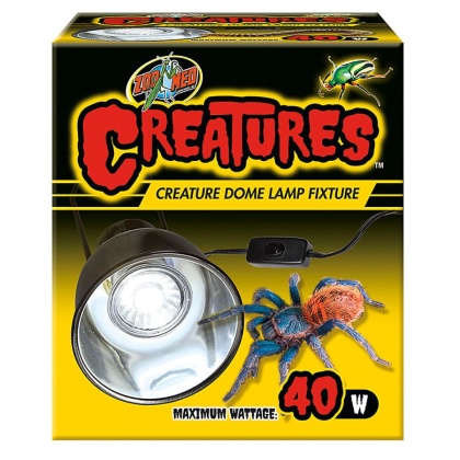 Zoo Med Creatures Creature Dome Lamp Fixture - 40 watt