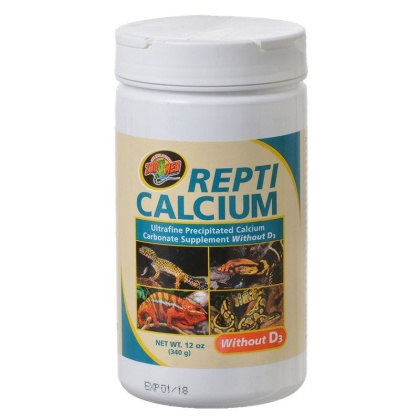 Zoo Med Repti Calcium Without D3 - 12 oz