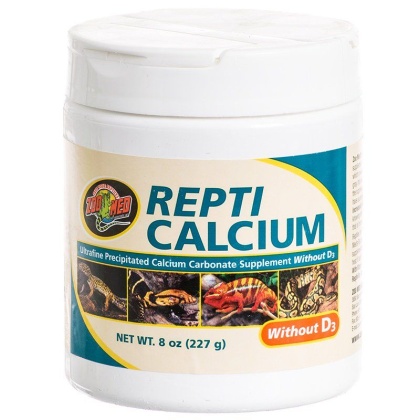 Zoo Med Repti Calcium Without D3 - 8 oz