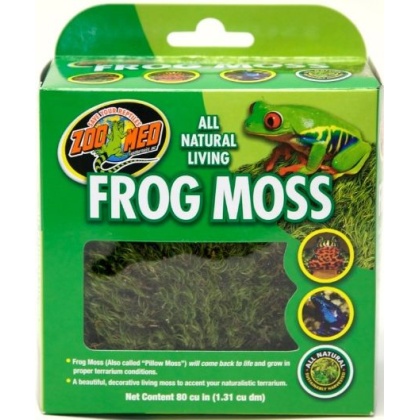 Zoo Med All Natural Living Frog Moss - 80 Cubic Inches