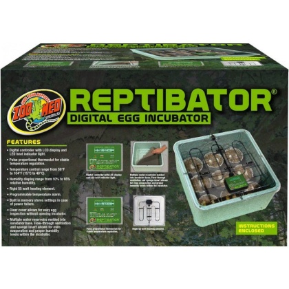 Zoo Med ReptiBator Digital Egg Incubator - 55 Watt (18\