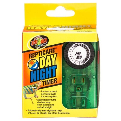 Zoo Med ReptiCare Day & Night Timer - Timer with 2 Sockets