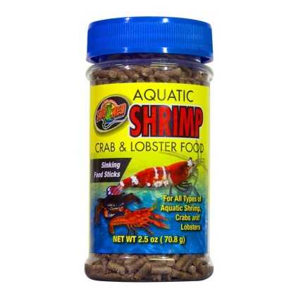Zoo Med Aquatic Shrimp, Crab & Lobster Food - 2 oz