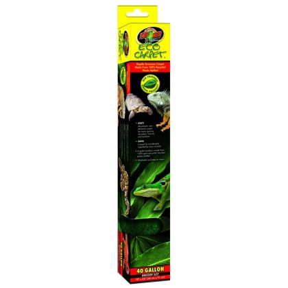 Zoo Med Eco Carpet Reptile Carpet - Green - 40 gallon (15