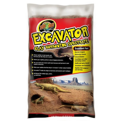 Zoo Med Excavator Clay Burrowing Reptile Substrate - 30 lbs (3 x 10 lb bags)