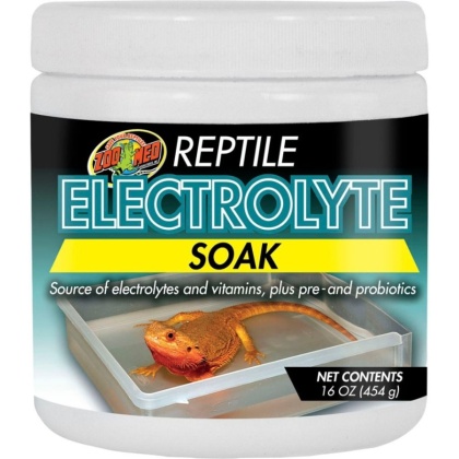 Zoo Med Reptile Electrolyte Soak - 16 oz
