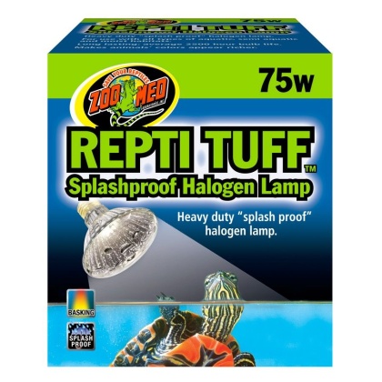 Zoo Med Turtle Tuff Splashproof Halogen Lamp - 75 Watts