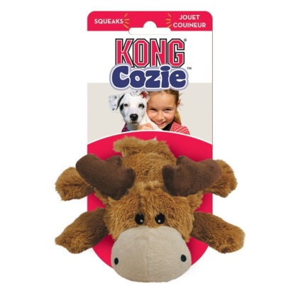 Kong Cozie Plush Toy - Marvin the Moose - Medium - Marvin The Moose