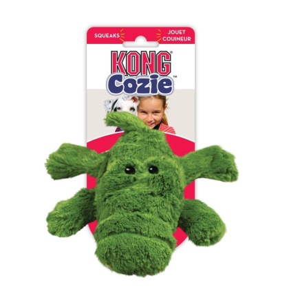 Kong Cozie Plush Toy - Small Aligator Dog Toy - Small - Aligator Dog Toy