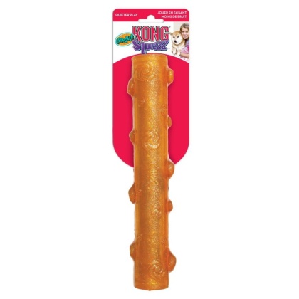 Kong Squeezz Crackle Stick Dog Toy - Medium Stick