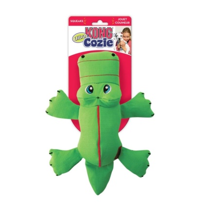 KONG Cozie Ultra Ana Alligator Dog Toy - Medium 1 count