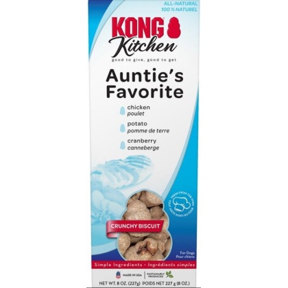KONG Kitchen Aunties Favorite Dog Treat - 8 oz