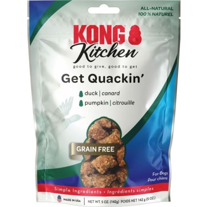 KONG Kitchen Get Quackin Dog Treat - 5 oz