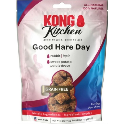 KONG Kitchen Good Hare Day Dog Treat - 5 oz