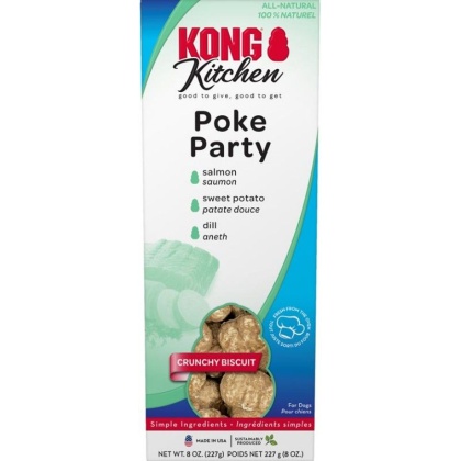 KONG Kitchen Poke Party Dog Treat - 8 oz