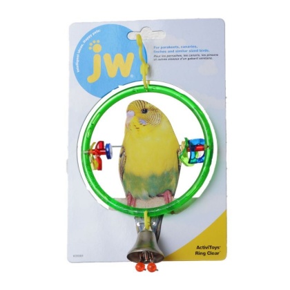 JW Insight Clear Ring Bird Perch - Clear Ring Bird Perch