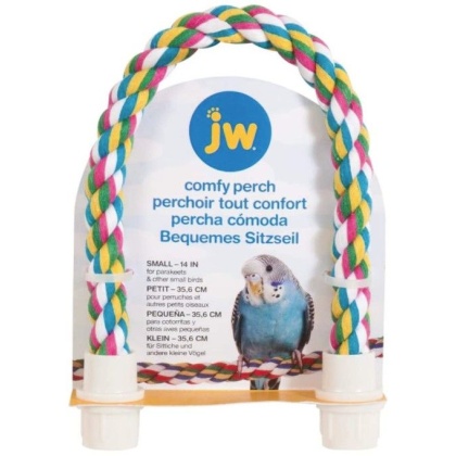 JW Pet Flexible Multi-Color Comfy Rope Perch 14