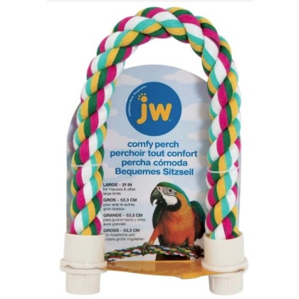 JW Pet Flexible Multi-Color Comfy Rope Perch 21