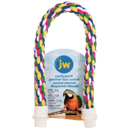 JW Pet Flexible Multi-Color Comfy Rope Perch 28