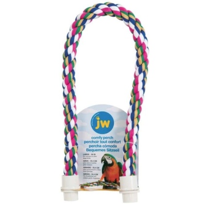 JW Pet Flexible Multi-Color Comfy Rope Perch 36\