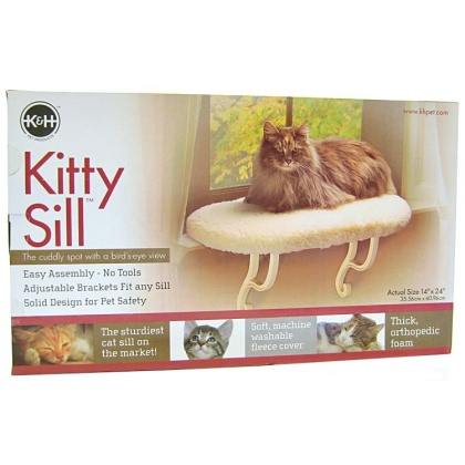 K&H Pet Products Kitty Window Sill Bed (Unheated) - 24