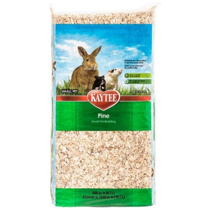 Kaytee Pine Small Pet Bedding - 1 Bag - (500 Cu. In. Expands to 1,200 Cu. In.)