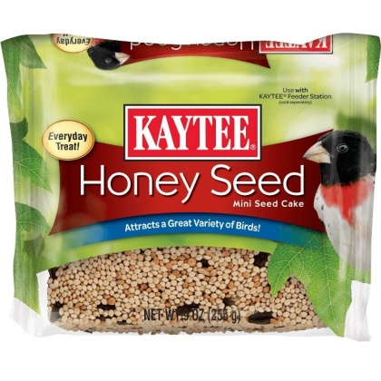 Kaytee Honey Seed Mini Seed Cake - 9 oz