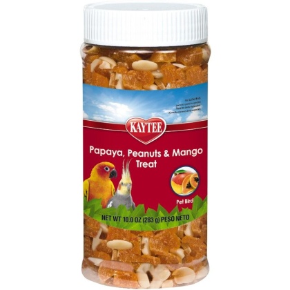 Kaytee Fiesta Papaya, Peanut & Mango Treat - Pet Birds - 10 oz