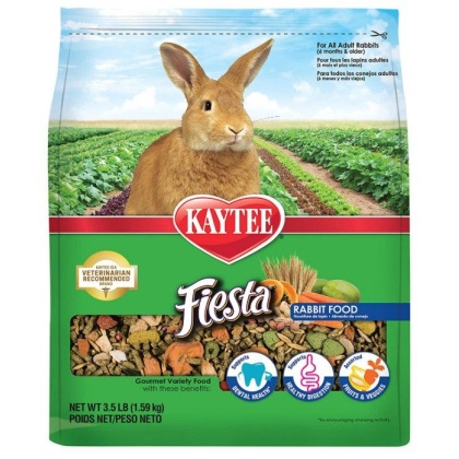 Kaytee Fiesta Max Rabbit Food - 3.5 lbs
