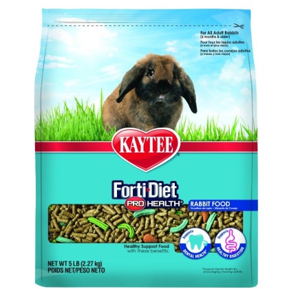 Kaytee Forti-Diet Pro Health Adult Rabbit Food - 10 lbs