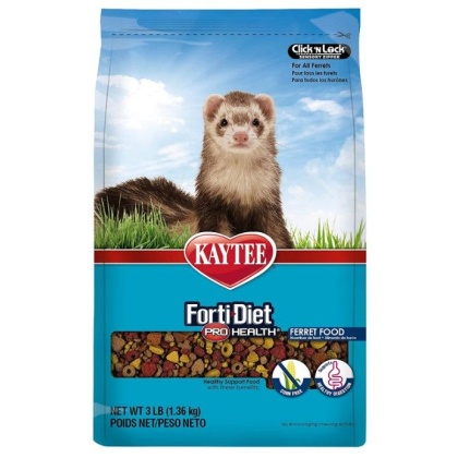 Kaytee Forti-Diet Pro Health Ferret Food - 3 lbs