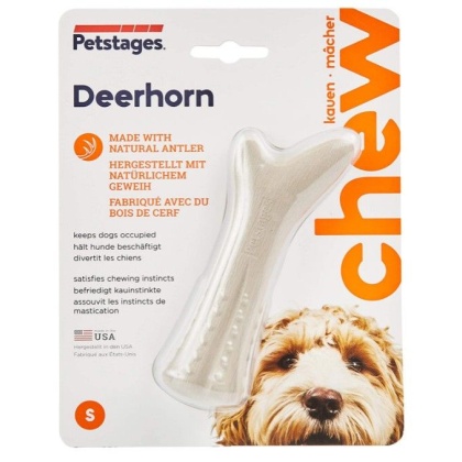 Petstages Deerhorn Natural Antler Chew for Dogs - Small 1 count