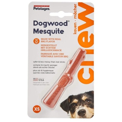 Petstages Dogwood Mesquite BBQ Chew Stick for Dogs - Petite 1 count