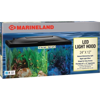 Marineland LED Aquarium Light Hood - 24\